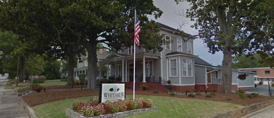 whitaker funeral home